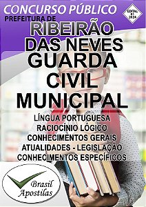 Ribeirão das Neves, MG 2024 - Apostila para Guarda Civil Municipal
