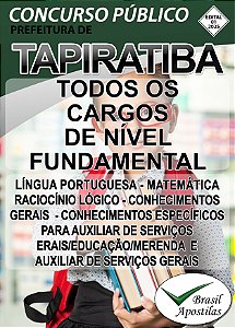Tapiratiba, SP - 2025 - Apostilas Para Ensino Fundamental, Médio e Superior