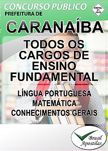 Caranaíba, MG 2025 - Apostilas para Ensino Fundamental, Médio e Superior