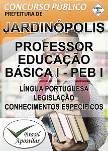 Jardinópolis, SP 2024 - Apostila para Professores
