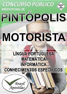 Pintópolis, MG - 2024 - Apostilas Para Motoristas e Professores