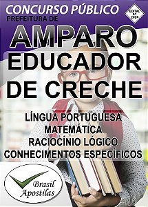 Amparo, SP - 2024 - Apostilas Para Educador de Creche e Professor De Educação Básica I - PEB I