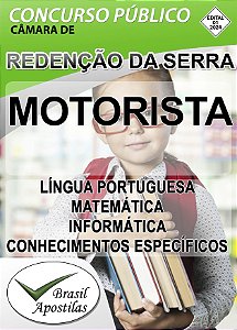 Redenção Da Serra, SP - 2024 - Apostila para Motorista