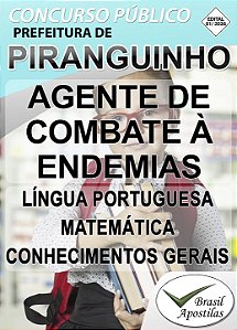 Piranguinho, MG - 2026 - Apostila para Agente de Combate à Endemias