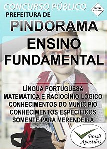 Pindorama, SP - 2026 - Apostila para Diversos Cargos