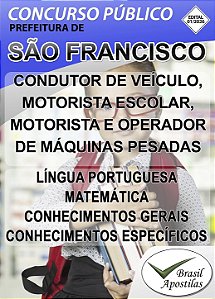 São Francisco, MG - 2026 - Apostilas para Ensino Fundamental, Médio e Superior