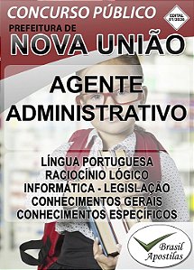 Nova União, MG - 2026 - Apostila para Ensino Fundamental, Médio e Superior