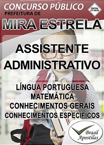 Mira Estrela, SP - 2026 - Apostila para Assistente Administrativo