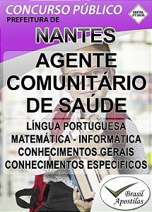 Nantes, SP - 2026 - Apostila DIGITAIS para Nível Fundamental, Médio e Professores