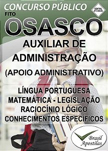 FITO Osasco, SP - 2026 - Apostila para Cargos Administrativos, Técnicos e Professores
