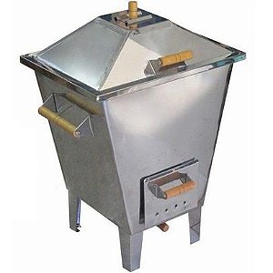 CHURRASQUEIRA BAFO 15KG VJ INOX KIT GAS