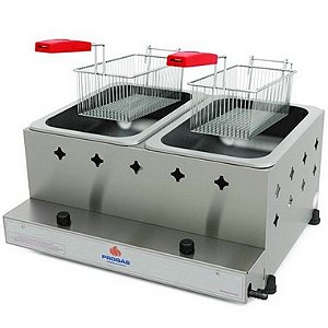 FRITADEIRA GAS PROGAS PR20G 02 CUBAS AP