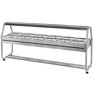 BUFFET SALADA 12GN IBET SS12 COM LAMPADA