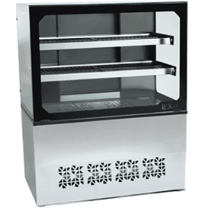 VITRINE ESTUFA 100M POLAR NBVE100I INOX