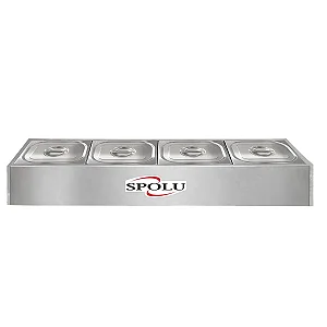 BUFFET TERMICO 04GN SPOLU SPL504 DE MESA