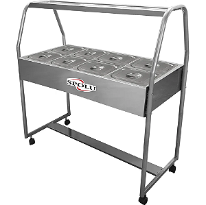 BUFFET TERMICO 08GN SPOLU SPL508 COM LED