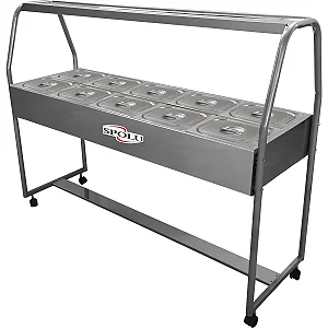 BUFFET TERMICO 10GN SPOLU SPL512 COM LED