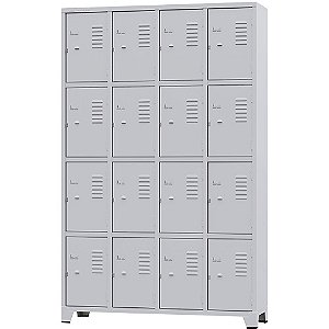 ROUPEIRO ACO 16 PORTAS AMAPA 1/16 CINZA