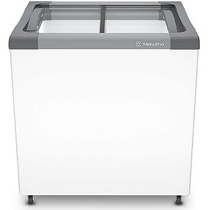 FREEZER HORIZONTAL METALFRIO NF20S VIDRO