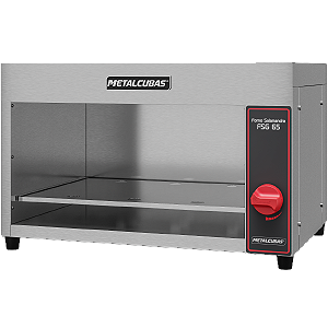 FORNO SALAMANDRA METALCUBAS FSG65 A GAS