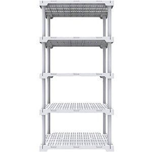 ESTANTE PLASTICA IMIN 80X40CM 60KG 5B BR