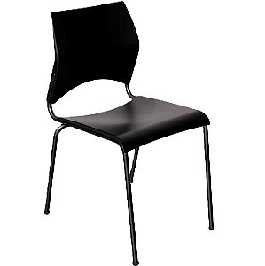 CADEIRA PLASTICA IMIN PALADIO PRETA