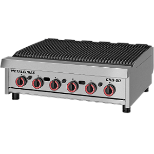 CHAR BROILER 090M METALCUBAS CHB90PRM