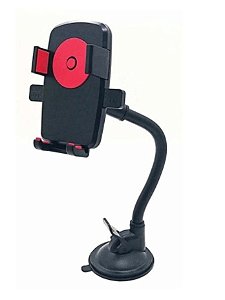 SUPORTE VEICULAR UNIVERSAL FLEXÍVEL PARA CELULAR 360º