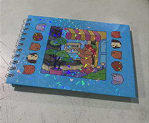 绘画本 Livro de Colorir Bob Good 50 Folhas Caderno de Desenho Pintura Coloring Book cenários fascinantes Capa dura