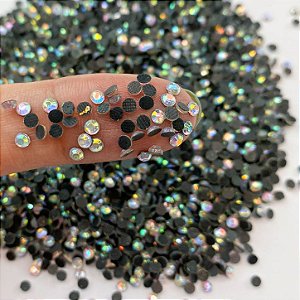 Strass para unhas furta cor 3mm|100 unidades 4020