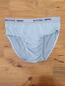 Cueca Slip Microfibra C/ Elastico Active Man