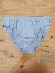 Cueca 100% Algodão Zorba Cinza Gg