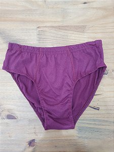 Cueca Slip Kombak Vinho G