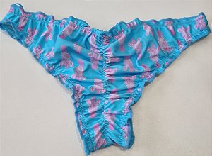 Biquiní Azul/Lilas Parte De Baixo G