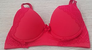 Sutia Plus Size Vermelho 50