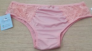 Calcinha Renda Rosa Gg