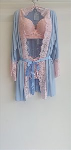 Hobby Com Calecon Azul/Rosa Unico