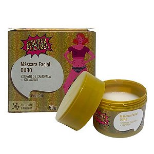 Máscara Facial  Ouro 50g Super Poderes OUSP01