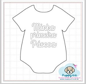 APLIQUE Minha primeira Páscoa Glitter