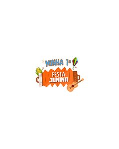 Estampa Digital DTF PuppyArt Festa Junina Sanfona