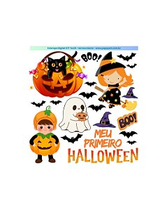 Estampa Digital DTF PuppyArt Cartela Halloween