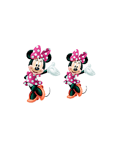 Estampa Digital DTF PuppyArt! Minnie rosa