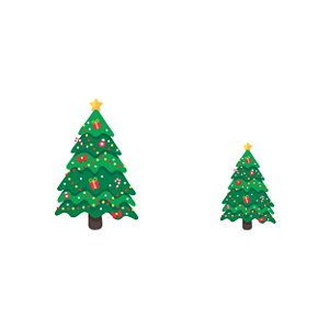 Estampa Digital DTF PuppyArt! Árvore de natal 1