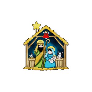 Estampa Digital DTF PuppyArt! Presépio 1