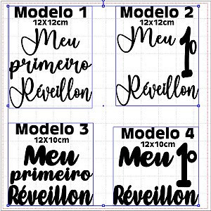 APLIQUE "Meu 1. Réveillon"