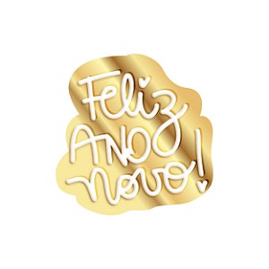 Estampa Digital DTF PuppyArt! Feliz Ano Novo Pandoca