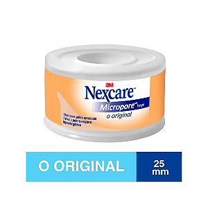 Fita Micropore Nexcare Bege de 25mmx4,5m