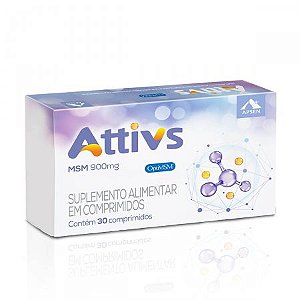 Suplemento Alimentar Attivs com 30 Comprimidos