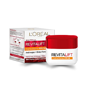 Creme Antirrugas L'oréal Revitalift Diurno FPS30 49g