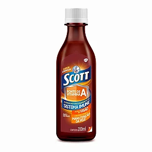 Emulsão Scott Laranja 200ml